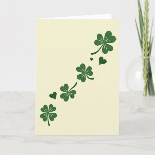 Shamrock Hearts Ascend Karte