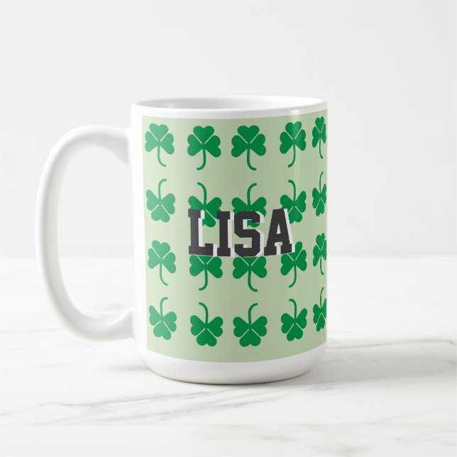 Shamrock Kaffeetasse (Links)