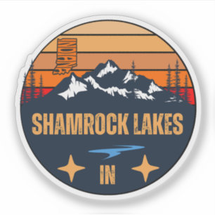 Shamrock Lakes, Indiana Aufkleber