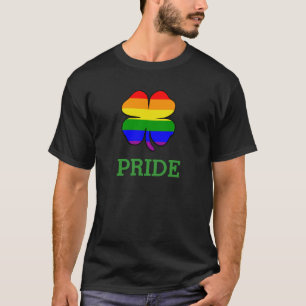 Shamrock-Regenbogenflagge Gay Pride T-Shirt