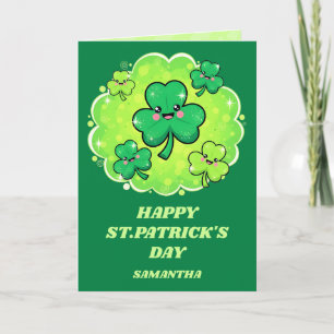 Shamrock Shine St. Patrick’s Day Karte