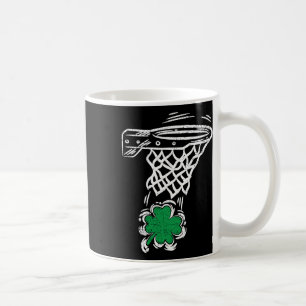 Shamrock Sketll St Patricks Day Klee Sport Männer Kaffeetasse