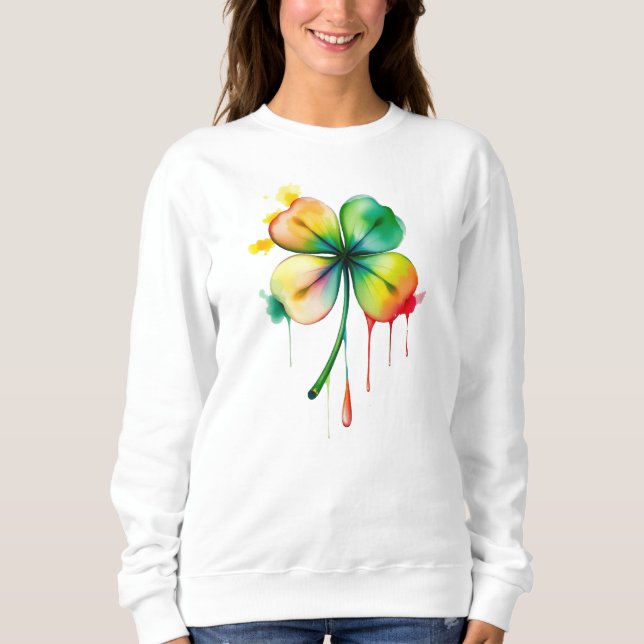 shamrock sweatshirt (Vorderseite)