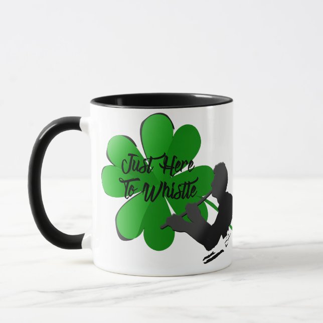 Shamrock Tin Whistler Mug (Gauche)