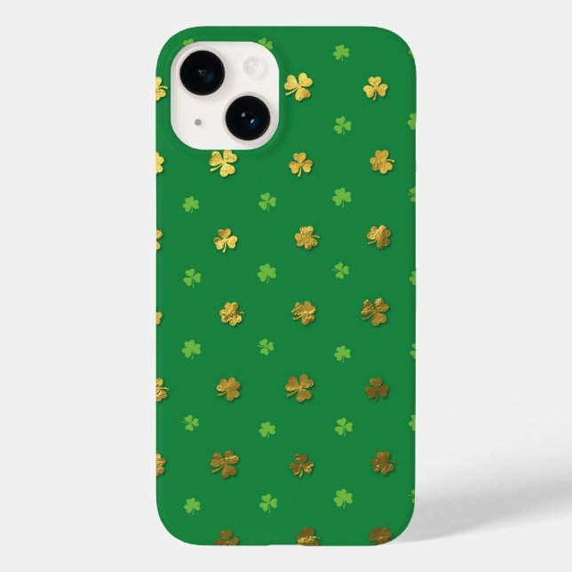 Shamrock vert irlandais iPhone / coque ipad (Verso)
