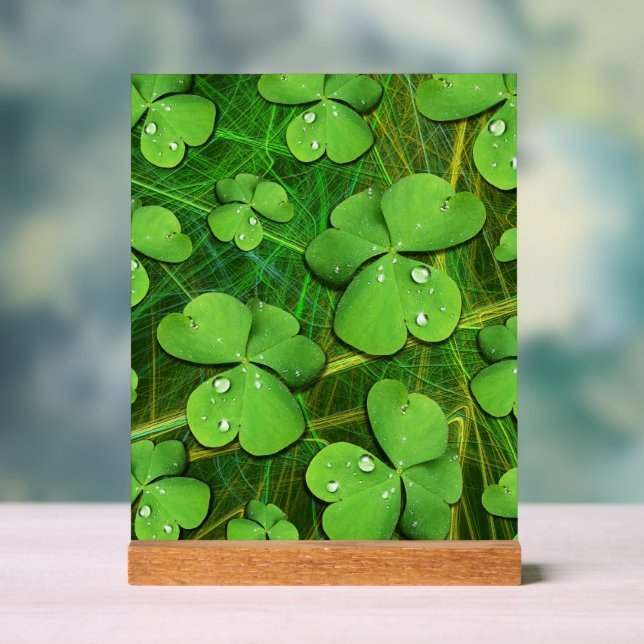 Shamrock vert St Patrick iPhone 5 Coque-Mate (Neutre)