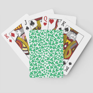 Shamrocks for St Patrick's Day Spielkarten
