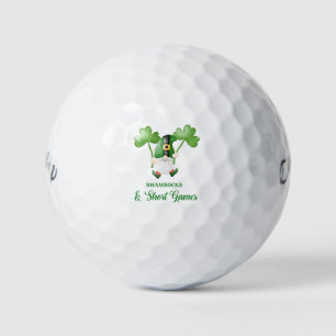 'Shamrocks & Short Games' St. Patrick's Day Spaß Golfball