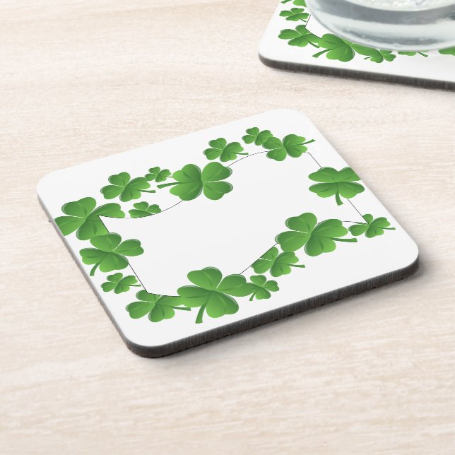 Shamrocks Untersetzer (Linke Seite)