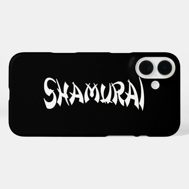 SHAMURAI iPhone 16 PLUS HÜLLE (Rückseite (Horizontal))
