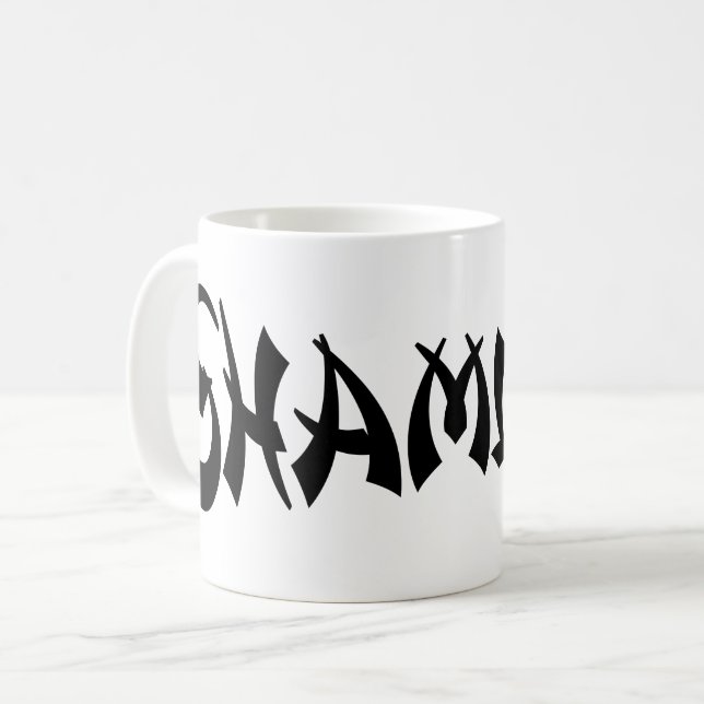 SHAMURAI KAFFEETASSE (Vorderseite Links)