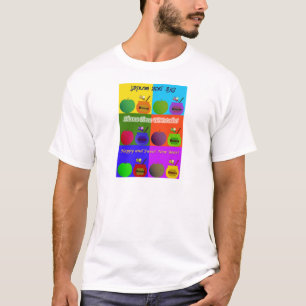 Shana Tova - Pop-Kunst-Art Apples, des Honigs u. T-Shirt