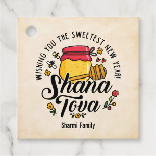 Shana Tova, Rosh Hashanah, jüdisches Neujahr Geschenkanhänger