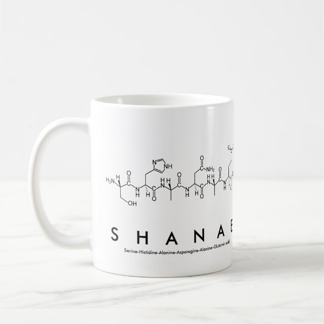 Shanae Peptidname Tasse (Links)
