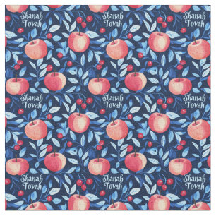 Shanah Tovah mit Äpfeln Stoff