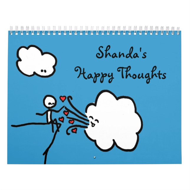 Shandas glücklicher Gedanken-Kalender 2014 Kalender (Titelbild)