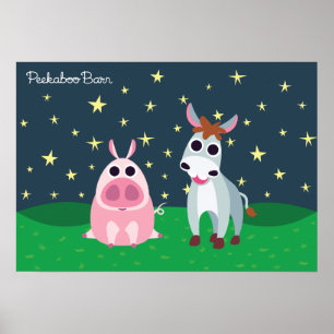 Shane & Leary in der Nacht Poster