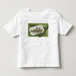Shanes Schloss-Szene Kleinkind T-shirt
