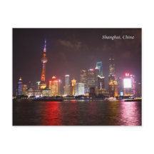 Shanghai bei Nacht China