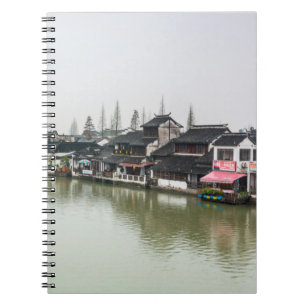 Shanghai, China, 30.03.2017, Historischer Bui aus  Notizblock