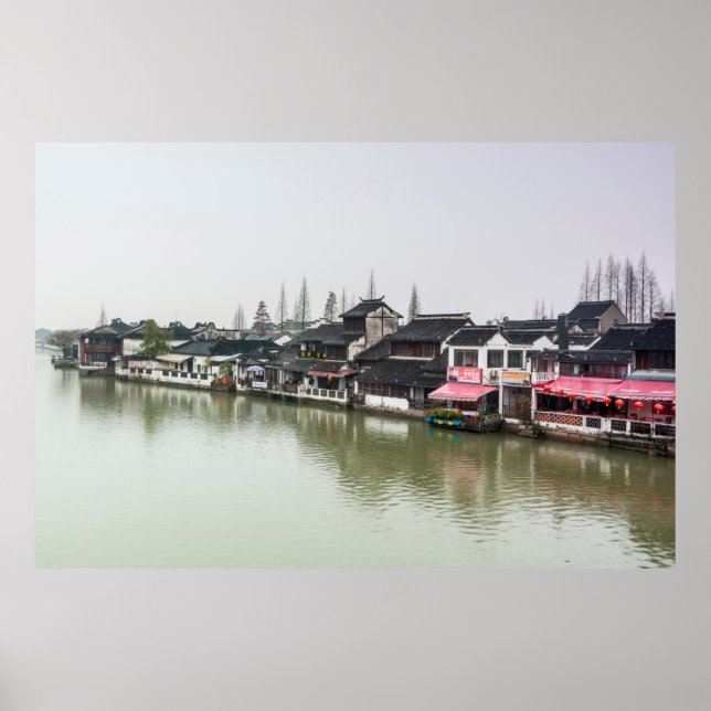 Shanghai, China, 30.03.2017, Historischer Bui aus  Poster (Vorne)