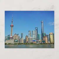 Shanghai, China - Blick vom Bund