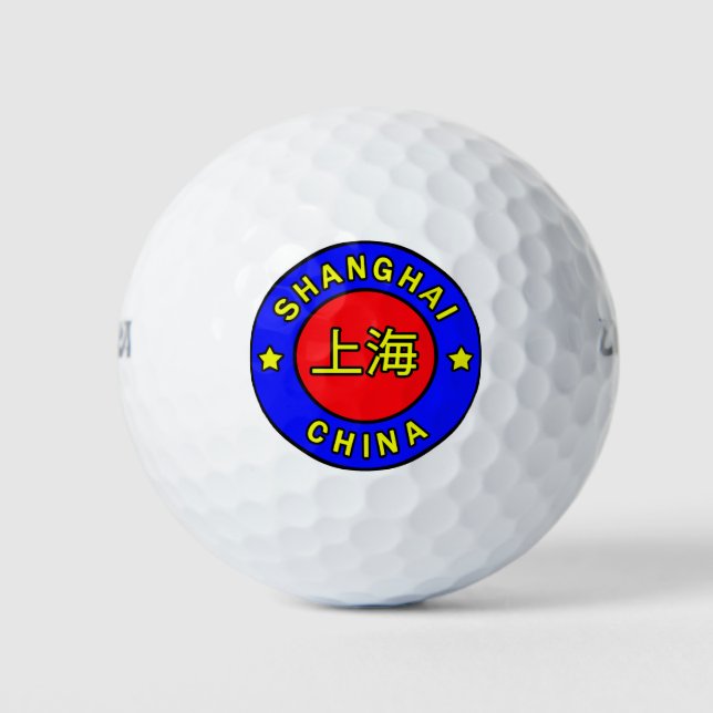 Shanghai-China Golfball (Vorderseite)