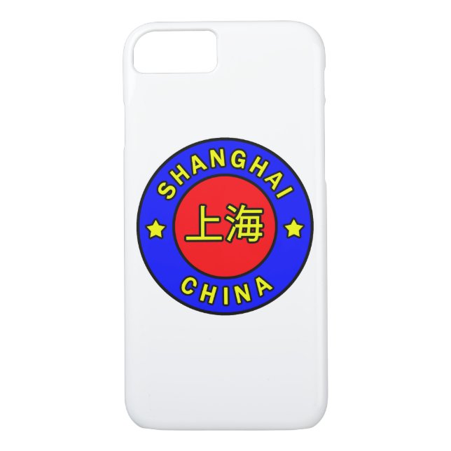Shanghai China Handy Fall Case-Mate iPhone Hülle (Rückseite)