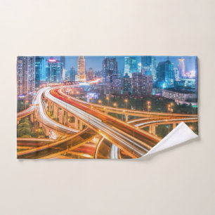 Shanghai Overpass serviette à main