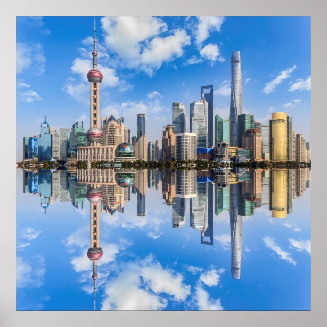 Shanghai-Poster Poster (Vorne)