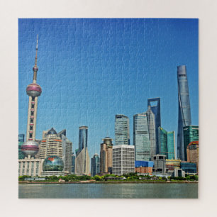 Shanghai Skyline aus dem Bund - 20x20 - 676 Stk.
