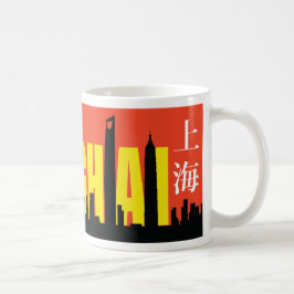 Shanghai-Skyline Kaffeetasse
