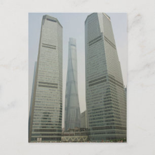 Shanghai Tower-Lujiazui, Pudong-Shanghai, China Postkarte
