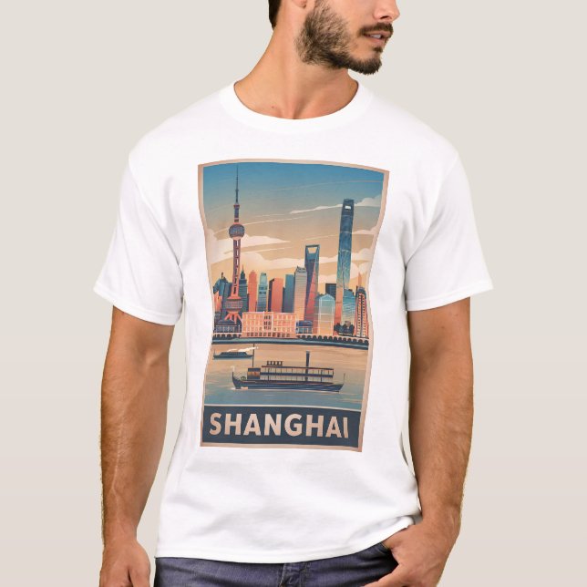 Shanghai Vintag T-Shirt (Vorderseite)