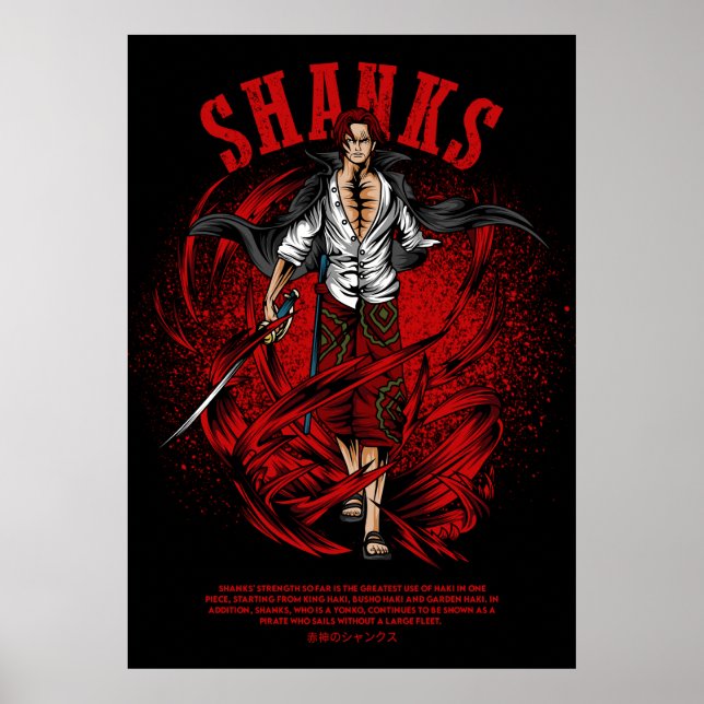 Shanks Poster (Vorne)