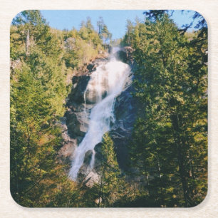 Shannon Falls, Squamish, Kanada Rechteckiger Pappuntersetzer