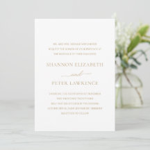 Shannon Gold Elegant Wedding