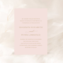 Shannon Pink and Gold Elegante Wedding