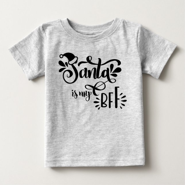 Shanta est mon T-shirt de Noël BFF mignon (Devant)