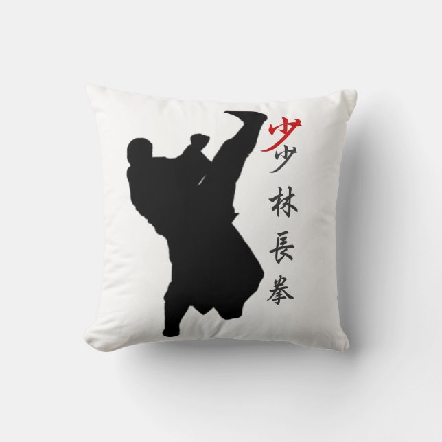 Shao Lin Long Fist Boxing Kissen (Vorderseite)