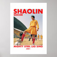 Shaolin-Fußball mit mächtigem Stahlbein