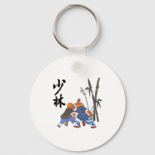 Shaolin Mönch T-Shirt Schlüsselanhänger