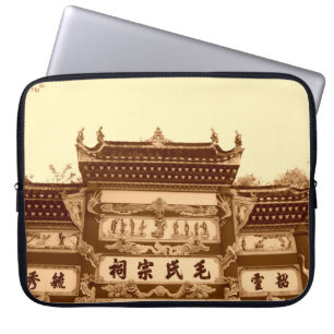 Shaoshan, 12. April: Mao Ahnen Hall Gebäude e Laptopschutzhülle