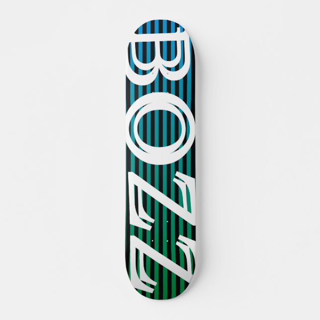Shape BOZZco. Model: classic1 ,(ref.18) Skateboard (Vorne)