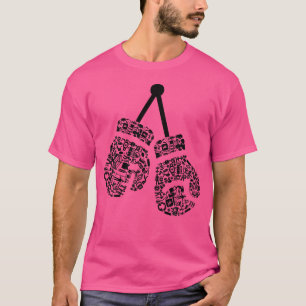 Shape Collage Boxing Gloves Shirt Boxer Shirt Bo