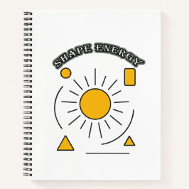 Shape Energy Notebook Notizbuch