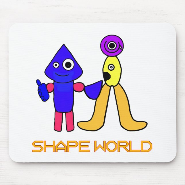 Shape World Mousepad (Vorne)