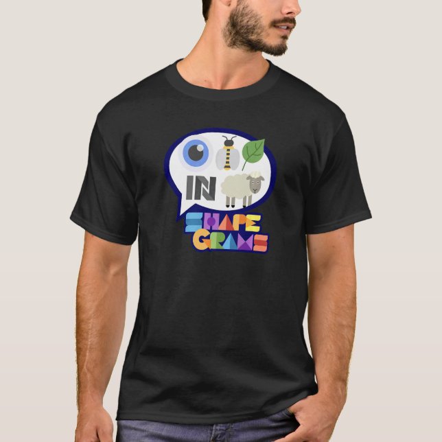 Shapegrams Eye Bee Leaf In Ewe T-Shirt (Vorderseite)