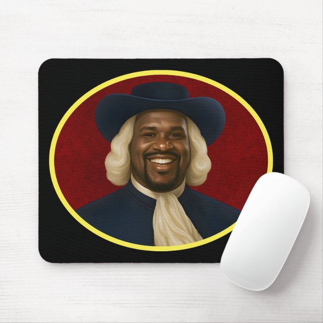 Shaquille Oatfood Funny Meme Mousepad (Mit Mouse)