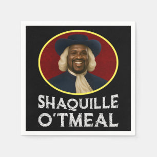 Shaquille Oatfood Funny Meme Serviette